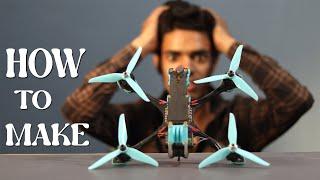 How To Make FPV Camera Drone at Home freestyle drone Full Tutorial in Hindi