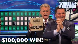  Patrick Wins $100000 in the Bonus Round   Wheel of Fortune