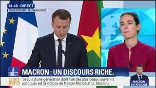 Ce quil faut retenir du discours dEmmanuel Macron devant les étudiants du Burkina Faso