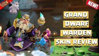 *New* Grand Dwarf Warden Skin Review   September 2024  Clash of Clans  Clashflict