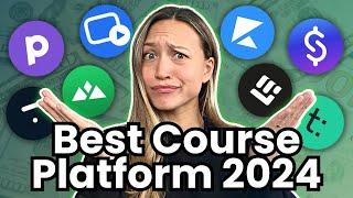 7 BEST Online Course Platforms in 2024  Teachable vs. Kajabi vs. Podia vs. Learn Worlds + MORE