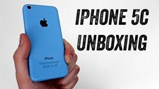 iPhone 5c Unboxing BLUE iPhone 5c Launch Day Unboxing