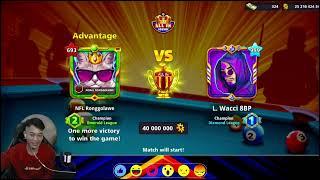 NFL RONGGOLAWE 8BP vs LIONEL WACCI 8BP EPIC MOMENT 8BallPool TRICKSHOT In Berlin LEVEL MAX 