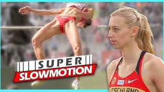 Super SlowMotion Women Jump Events - European Championship Helsinki - part 8