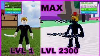 NOOB TO MAX I REACHED LEVEL 2300 AND UNLOCK TRUE TRIPLE KATANA IN BLOX FRUITS