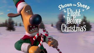 High speed sleigh chase  Shaun the Sheep The Flight Before Christmas Movie Clips