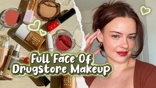 Full Face Of NEW Drugstore Makeup  Julia Adams