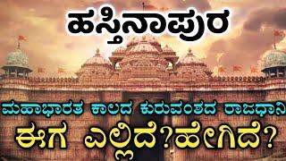 ಮಹಾಭಾರತದ ಹಸ್ತಿನಾಪುರ ಈಗ ಎಲ್ಲಿದೆ ಹೇಗಿದೆ? Hastinapur  Mahabharata