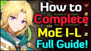 How to Clear Mystery of Evolution I-L Full Guide Tree of Genesis