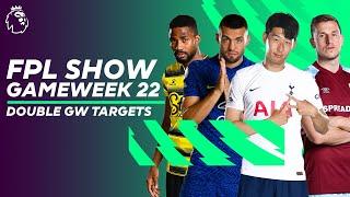 Double GW22 Targets Ft. Son Heung-min & Mateo Kovačić  FPL Show