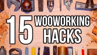15+ DIY Woodworking Tricks and Hacks