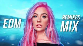 EDM Remixes Mix 2021  Best Remixes of Popular Songs - Electro Party Music