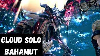 Cloud Solo Bahamut No Healing  Final Fantasy VII Remake