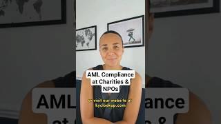 Anti-money laundering AML Compliance at Charities and Non-Profit organisations