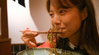 Eat popular Japanese soba noodles in Asakusa