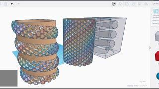 Tinkercad Dersleri - 104. Ders - Kalemlik Tasarımı