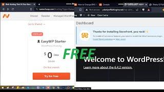 How To Get Free WordPress Web Hosting from NameCheap 2024