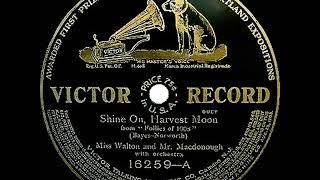 1908 Harry Macdonough & Elise Stevenson - Shine On Harvest Moon