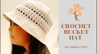  Very Cute Crochet Bucket Hat for Summer  Crochet hat fro beginners