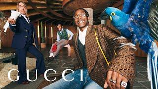 A$AP Rocky Iggy Pop and Tyler The Creator in the New Gucci Tailoring Campaign