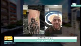 Mjeshtri i tatuazheve Olsi Sejdi tatto artist 03.05.2024