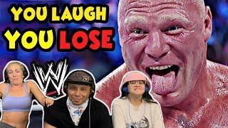 Try Not To Laugh Challenge WWE Funniest Moments 1 - Reaction