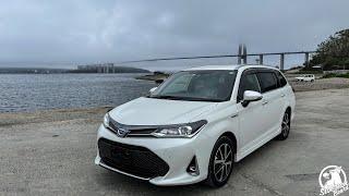 Самый ПОПУЛЯРНЫЙЯПОНЕЦ Toyota Corolla Fielder ГИБРИД