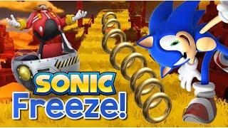 Sonic the HedgeHog Run  Sonic Run and Freeze  Freeze Sonic Brain Break  PhonicsMan Fitness