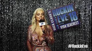 Bebe Rexha Talks Resolution - NYRE 2018