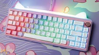 This keyboard has cat ears  Paw 65