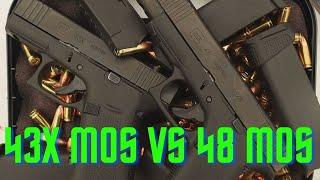 Glock 43x mos vs 48 mos Part 1