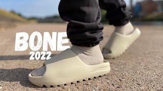 They FINALLY Did It Yeezy Slide BONE 2022 Review & On Foot