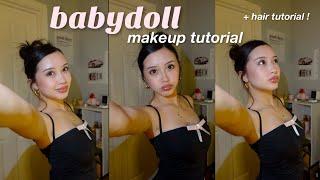 my BABYDOLL MAKEUPHAIR TUTORIAL