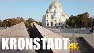 Kronstadt Russia walking tour 4k 60fps