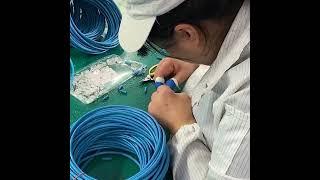 ethernet patch cable production process