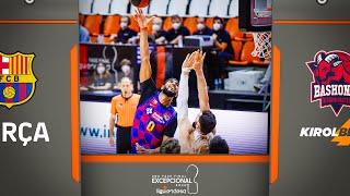 Barça - KIROLBET Baskonia 81-75 RESUMEN  Fase Final Liga Endesa