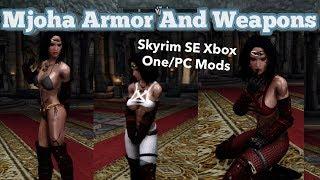 Mjoha Armor And Weapons Skyrim SE Xbox OnePC Mods