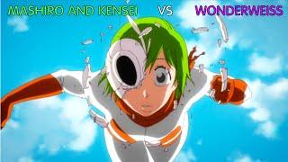 Mashiro and Kensei vs Wonderweiss English Dub  Full Fight 1080p  Bleach