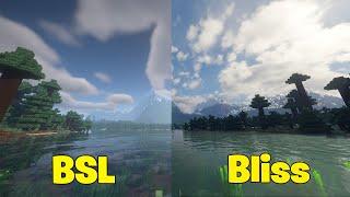 BSL Shaders vs Bliss Shaders  Shaders Comparison