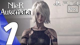 Nier Automata - Gameplay Walkthrough Part 1 - Prologue Full Game PS4 PRO