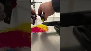 Toner Cyan Magenta Yellow #shorts