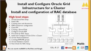 #00 Install and Configure Oracle GI Cluster - Install and configuration of RAC database 11g 12c19c