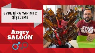 EV YAPIMI BİRA 2  ŞİŞE TEMİZLİĞİ  ŞİŞELEME