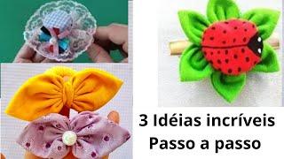 3 Idéias incríveis Ganhe uma renda Extra com RETALHOS que vai pra o LIXO