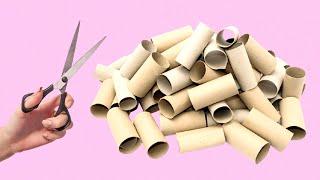 20 AMAZING TOILET PAPER ROLL LIFE HACKS AND CRAFTS