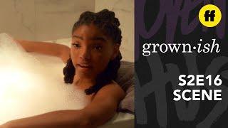 grown-ish Season 2 Episode 16  How Sky & Junior Do Self-Care  Freeform