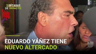 Eduardo Yáñez tiene un nuevo altercado con una periodista le arrancó el teléfono