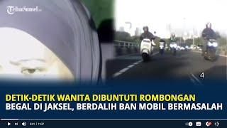 Detik-detik Wanita Dibuntuti Rombongan Begal di Jaksel Berdalih Ban Mobil Bermasalah