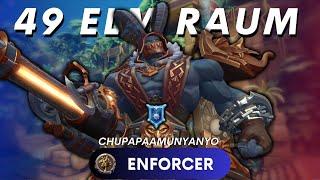 49 ELM  Enforcer Raum MVP chupapaamunyanyo Diamond Paladins Ranked Gameplay