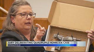 No verdict yet in Springfield quadruple murder trial